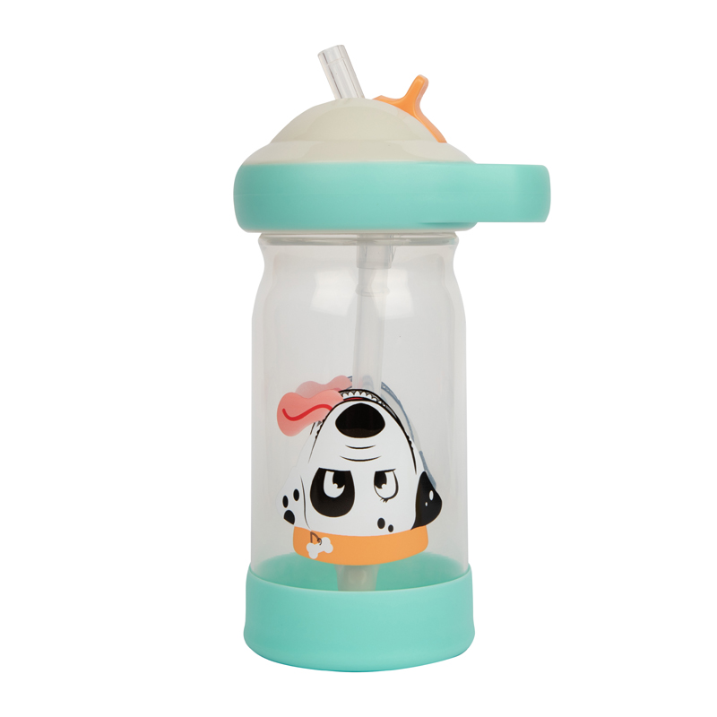 The First Years Sip & See Water Bottle with Floating Charm 12oz | 24 months+